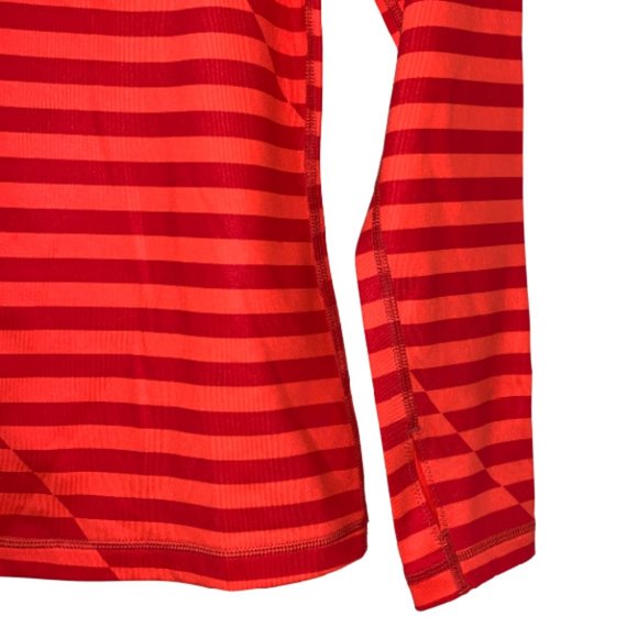 Nike Pro Dri Fit Fitted Long Sleeve Striped Top - Picture 2 of 8